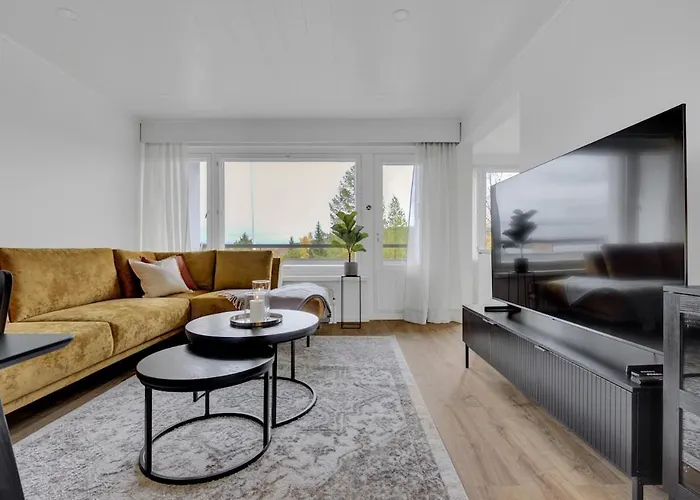 דירה New! Koda Aava - Parking, River View, Luxe רובניימי